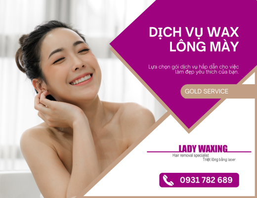 dịch vụ wax lông mày