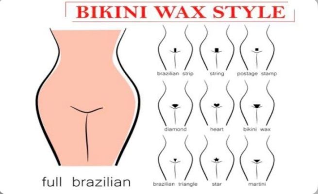 bikini wax style